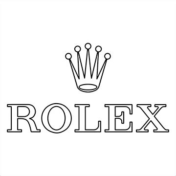 rolex logo|Rolex logo drawing.